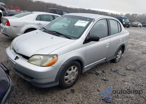 2000 Toyota Echo from USA, damaged, VIN JTDBT1231Y0082815